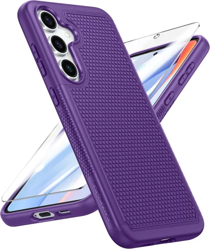 Miniatura 63 de FNTCASE Funda para teléfono Galaxy A14-5G: protección contra caídas de grado militar Samsung A14 5G, probada contra caídas de 14 pies, protector