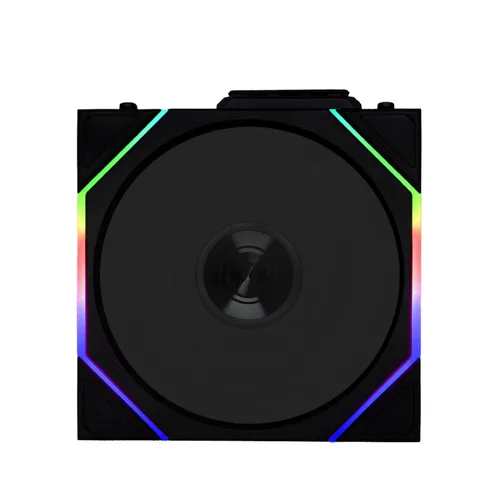 Miniatura 2 de Lian Li UNI Fan TL - Paquete de 120 unidades inalámbricas (hoja inversa), señal inalámbrica de 2.4 GHz, ventilador ARGB, espejo infinito, cadena