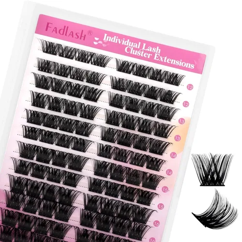 Miniatura 144 de Extensiones de Pestañas Rizo D 0.59-0.79 pulgadas Bandeja Mixta Seda Extensiones de Pestañas Clásicas Suministros Extensiones de Pestañas