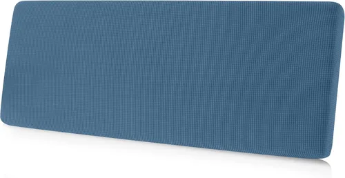 Miniatura 83 de CHUN YI - Funda elástica de cojín para sofá biplaza, funda de asiento de sofá con tela jacquard de elastano (mediana, color marfil blanco)