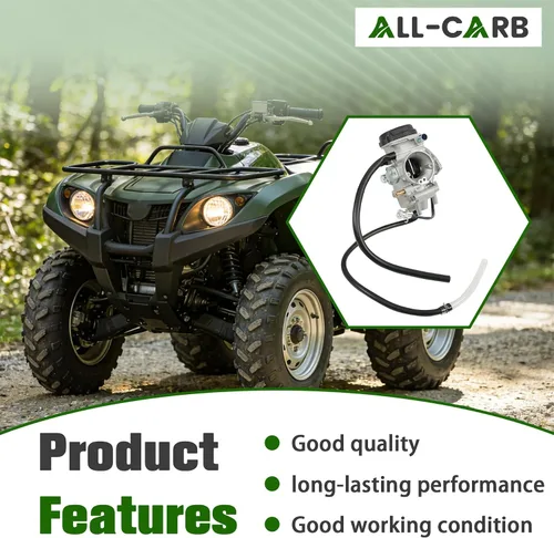 Miniatura 5 de Carburador de recambio ALL-CARB para Yamaha Bruin 250 350, Big Bear 250 400, Wolverine 350 450, Kodiak 400 450, YFM350, YFM400, YFM450, reemplazo