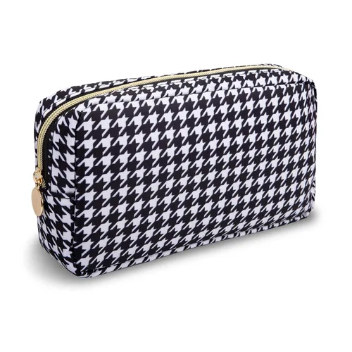 Miniatura 45 de Estuche pequeño para lápices y maquillaje para bolso, lindo estuche de lápices, bolsa de pinceles de maquillaje de nylon con cremallera, estuche