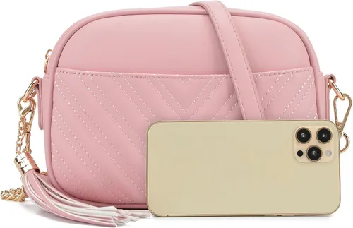 Miniatura 8 de lola mae Bolso bandolera acolchado, bolso de hombro de diseño moderno