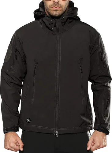 ANTARCTICA Chaqueta táctica militar con capucha suave impermeable para hombre