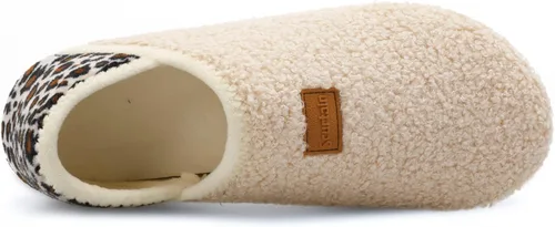 Miniatura 4 de Scurtain Pantuflas unisex con suela de goma para adultos