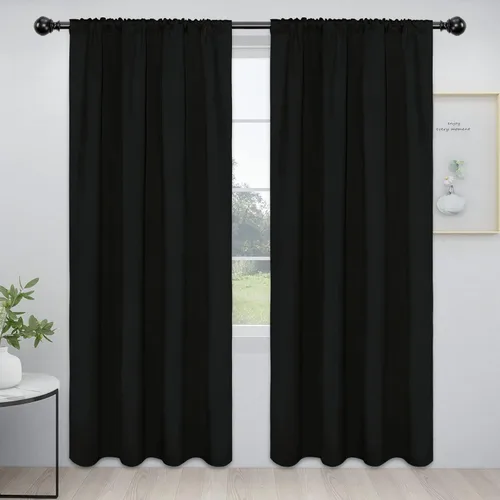 Miniatura 47 de Easy-Going - Cortinas opacas con bolsillo para varilla para el dormitorio, cortinas para ventanas que oscurecen la habitación o la sala de estar