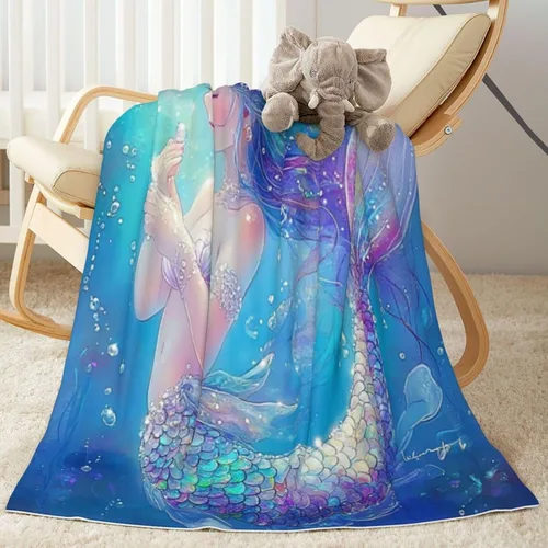 Miniatura 11 de Manta de bebé con flores de margaritas moradas para primavera para niño o niña, recién nacido, 30x40 pulgadas, mantas para cochecito, cuna