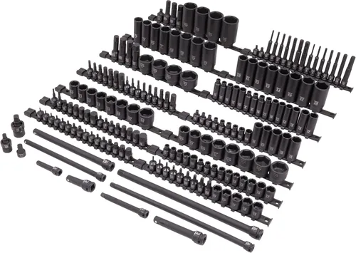 Miniatura 14 de 43PC 1/2" DR AE IMP JUEGO DE SOCKET, Negro