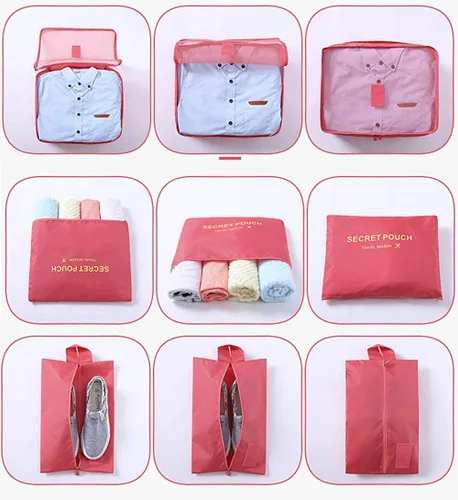 Miniatura 3 de 7 bolsas organizadoras para equipaje impermeables, Cactus), VAYEEBO7White Cactus