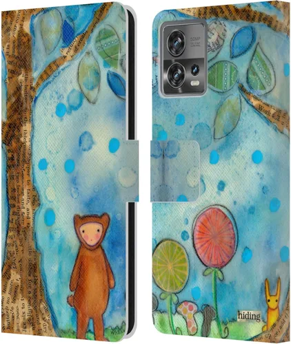 Miniatura 8 de Head Case Designs Officially Licensed Wyanne Half Light Nature 2 Leather Book Wallet Case Cover Compatible with Motorola Moto Edge 30 Fusion