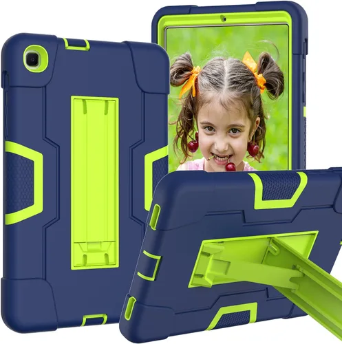 Miniatura 8 de Funda para Samsung Galaxy Tab A 8.4 2020, resistente policarbonato duro de silicona suave a prueba de golpes, resistente funda protectora de alto