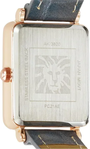 Miniatura 4 de Anne Klein AK3820 Reloj con correa de grano de cocodrilo acentuada con purpurina