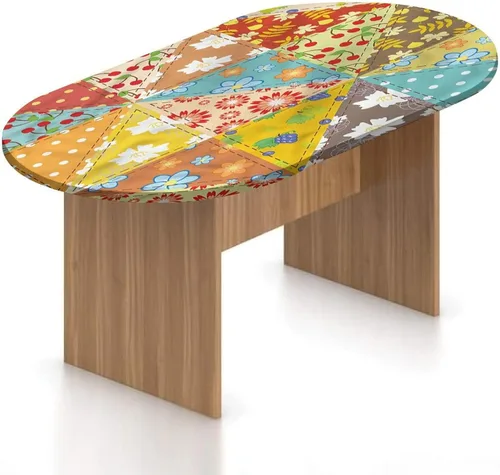 Miniatura 13 de XISUNYA Mantel ajustable ovalado de poliéster con bordes elásticos florales, ramas de pétalos de primavera, estampado de botánica japonesa, se Gris