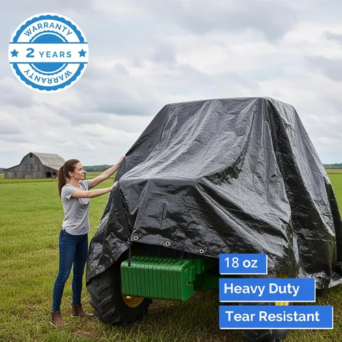 Miniatura 4 de Lonas en varios tamaños, lona impermeable de 18 onzas, lona de PVC 100% resistente a los rayos UV y a la intemperie, perfectas para toldo, tienda