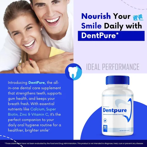 Miniatura 6 de Dentpure Probióticos orales para dientes y encías, píldoras de suplemento Dentpure - Máxima fuerza, probióticos avanzados totalmente naturales