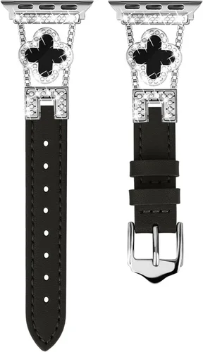 Miniatura 4 de Correa de cuero compatible con Apple Watch de 1.496 pulgadas, 1.575 pulgadas, 1.614 pulgadas, 1.654 pulgadas, Series 10 9 8 SE 7 6 5 4 3 2 1 1