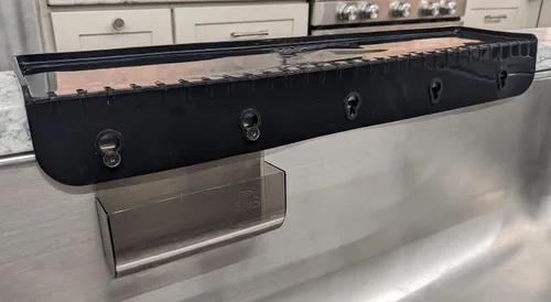 Miniatura 11 de SiliSink XL Protector de borde de silicona para fregadero de cocina, se adapta a 3.75 a 4 pulgadas de ancho, el protector de piedra original