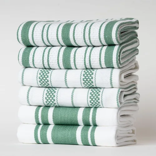 Miniatura 33 de Juego de Toallas de Cocina – Paquete de 3 (20 x 30 pulgadas) Extra Grandes de Algodón Premium para Cocina – Absorbentes – 100% Algodón – con Lazo