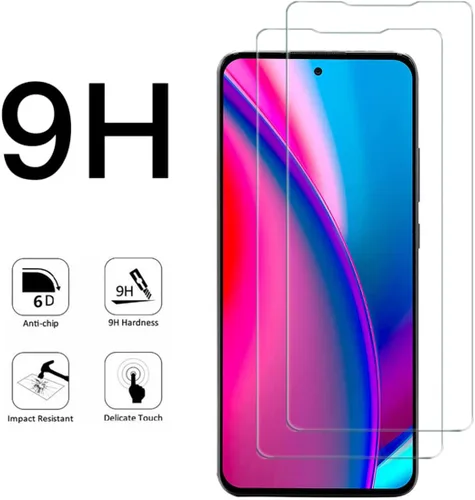 Miniatura 5 de Para BLU G91S Pantalla de vidrio templado – [Paquete de 2] dureza 9H de alta definición sin burbujas, protector de pantalla de vidrio templado