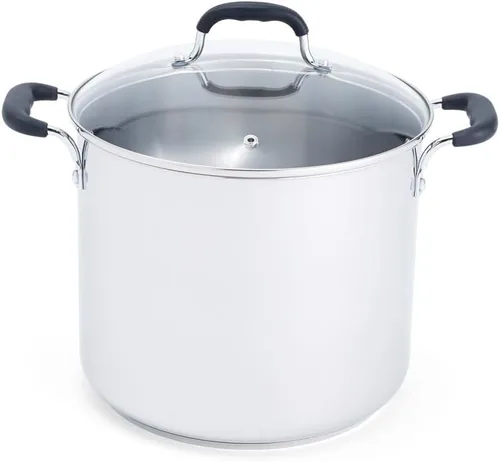 Miniatura 7 de Olla T-fal A92280. Olla apta para lavavajillas, antiadherente, especial, de 12 cuartos de galón, negra, Negro