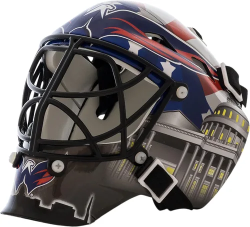 Miniatura 29 de Franklin Sports mini máscara para portero con logo de la NHL
