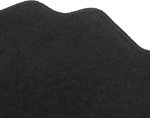 Miniatura 5 de IKON MOTORSPRTS - Alfombrillas compatibles con Cadillac XT5 2017-2024, protector de forro de nailon negro personalizado para automóvil, 1ª 2ª fila