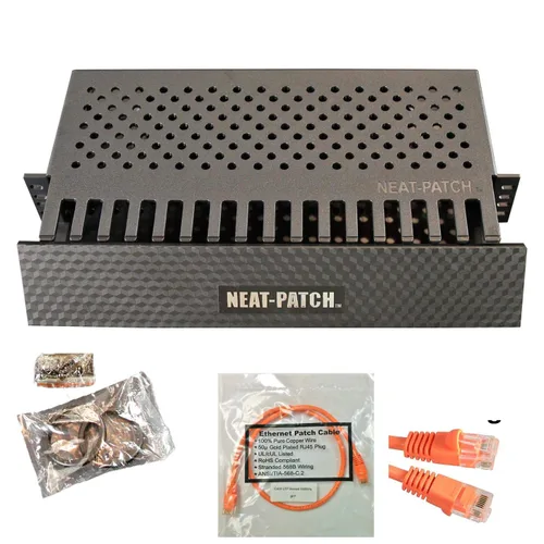 Miniatura 10 de Neat Patch MINI 1U Unidad de gestión de cables de bajo perfil