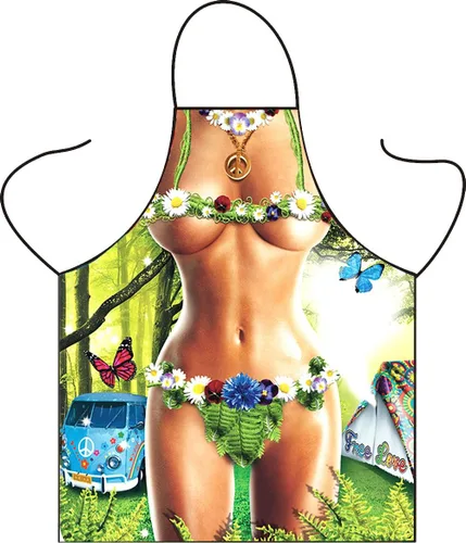 Miniatura 11 de Sexy Printed Kitchen Apron for Men and Women, Decorative Gift
