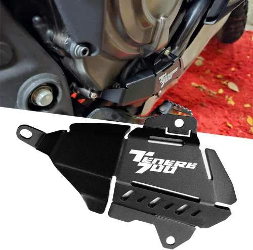 Miniatura 9 de Modeer Para Tenere 700 XTZ 700 T7 2019-2022 2023 2024 2025 Cubierta de protección de bomba de agua Tenere700 XTZ700 T700 CNC Accesorios (negro)