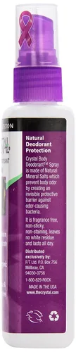 Miniatura 4 de Crystal, desodorante en aerosol, bomba, 4 oz