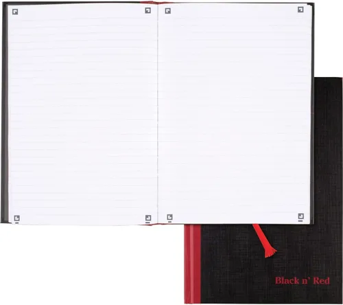 Miniatura 9 de Black n' Red - Cuaderno A5 con líneas sueltas
