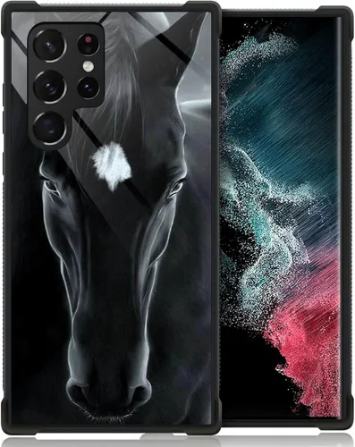 Miniatura 307 de CARLOCA Funda compatible con Samsung Galaxy S22 Ultra, diseño gráfico de Star Howling Wolfs Samsung Galaxy S22 Ultra, diseño gráfico, a prueba