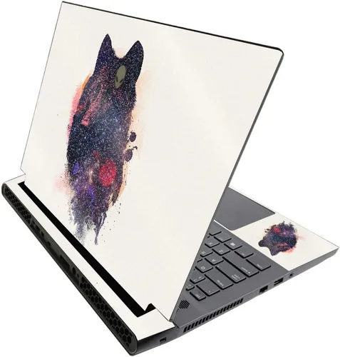 Miniatura 6 de MightySkins - Skin brillante con purpurina para Alienware M17 R3 (2020) y M17 R4 (2021) - Diversión de los años 90 Acabado duradero con purpurina