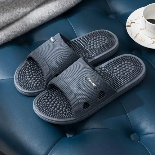 Miniatura 4 de Pantuflas de Masaje de Acupresión para Fascitis Plantar para Mujeres Pantuflas de Acupuntura Artritis Neuropatía Alivio del Dolor Sandalias