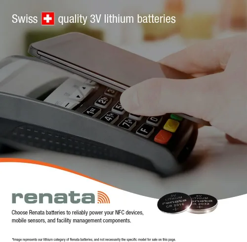 Miniatura 9 de Renata CR1220 Baterías – Batería de litio de 3 V 1220 (2 unidades)