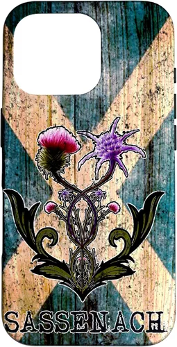 Miniatura 20 de Purple Thistle Flower Scottish Flag Scots Sassenach Vintage Case for iPhone 17
