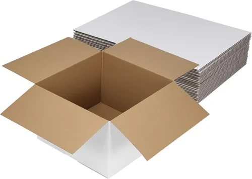 Miniatura 38 de Hoikwo Paquete de 40 cajas de envío de 4 x 4 x 2 para pequeñas empresas, cajas de cartón de embalaje negras, caja de embalaje de correo móvil