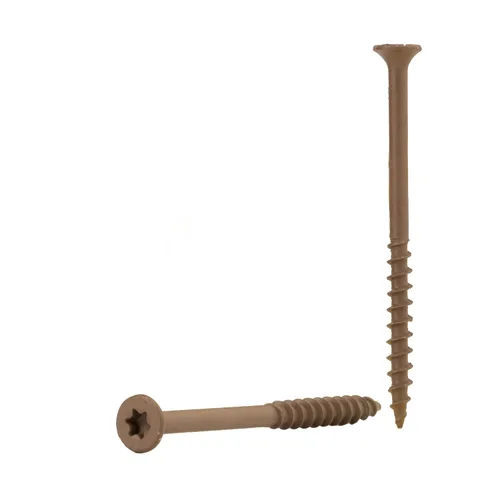 Miniatura 2 de Nuvo Iron Tarro de Tornillos para Cubierta # 8 x 2 1/2" - 250 unidades, Marrón
