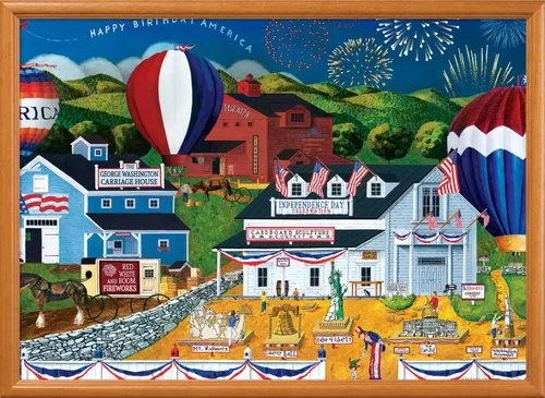 Miniatura 7 de MasterPieces Rompecabezas de 1000 piezas para adultos, familia o jóvenes, estrellas y rayas, 19.25 x 26.75 pulgadas