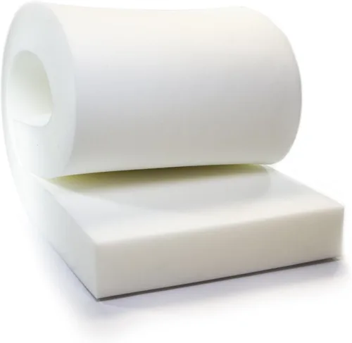 Miniatura 7 de AK Trading CO. Cojín de espuma para tapicería (reemplazo de asiento, hoja de tapicería, acolchado de espuma), alta densidad (2x24x72), blanco