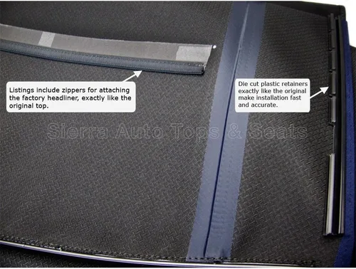 Miniatura 5 de Sierra Auto Tops - Repuesto superior convertible para Audi A4 2003-2009, lienzo Stayfast, bronceado, ventana de cristal con calefacción Beige