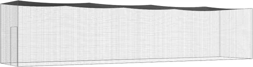 Miniatura 40 de VEVOR Jaula de bateo de béisbol, red profesional de entrenamiento de bateo de béisbol de sóftbol, resistente, resistente, cerrada, de polietileno
