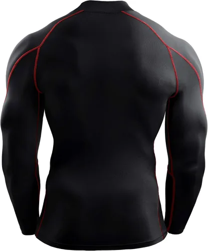 Miniatura 7 de NELEUS Men's 3 Pack Athletic Compression Shirt Running Shirts