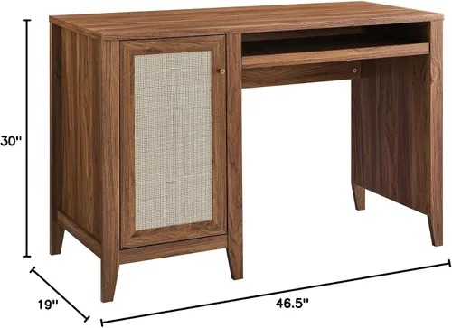 Miniatura 3 de Modway Escritorio Soma, roble, 47