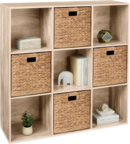 Miniatura 33 de Best Choice Products Estantería para niños con 6 cubos, organizador de almacenamiento, estante de 11 pulgadas, estantería, almacenamiento para Salvia