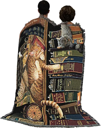 Miniatura 3 de Pure Country - Cobija tejida Catzilla Cat Godzilla, regalo divertido para los amantes de los gatos, puede ser un tapiz o una cobija, de Vincent HIE