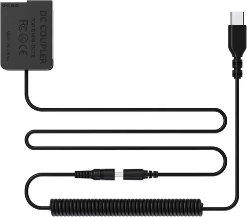 Miniatura 10 de USB-B a NP-BX1 Batería ficticia DK-X1 Acoplador DC para Sony ZV-1 Batería ficticia para Sony Cybershot ZV1 ZV-1 II, ZV-1F DSC-RX1 RX1R, RX100 II III