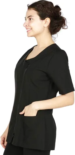 Miniatura 4 de Smockers Iris Professional Salon Smock, chaqueta estilista, uniforme de cosmetología