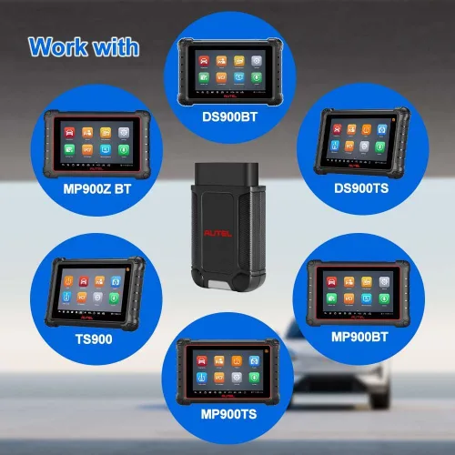 Miniatura 3 de Autel Interfaz de comunicación de vehículo Bluetooth MaxiVCI V150, escáner OBD VCI150, diagnóstico completo, trabajo con TS900, MP900-BT, MP900Z-BT