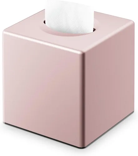 Miniatura 16 de Y-in Hand Funda para caja de pañuelos, soporte cuadrado para caja de pañuelos faciales, accesorios de almacenamiento para tocador de baño, encimeras